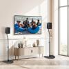 imageMounting Dream Height Adjustable Speaker Stands Mounts One Pair Floor Stands Heavy Duty Base Extendable Tube 11 LBS Capacity Per Stand MAX 39quot Height Adjustment MD5401 Speakers Not Included