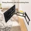 imageMounting Dream Long Arm TV Wall Mount for 3775 Inch TV Corner TV Wall Mount with 32 Long Extension Full Motion TV Mount Swivel ampamp Tilt Fits Max VESA 600x400mm100 lbs 161824 Studs MD2285LA