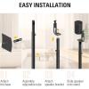imageMounting Dream Speaker Stand for Sonos Era 100 One One SL Play1 Height Adjustable 325quot 42quot Single Surround Sound Speaker Stand with Cable Management 132 LBS Loading MD54111