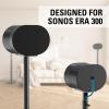 imageMounting Dream Speaker Stands for Sonos Era 300 Height Adjustable Up to 424 Set of 2 Surround Sound Speaker Stand with Cable Management for Sonos Era 300 Wireless Speaker132 LBS Loading MD5416