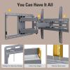 imageMounting Dream TV Wall Mount for 3265 Inch TelevisionMount with Swivel and Tilt Full Motion Bracket with Articulating Dual Arms Fits 16inch Studs Max VESA 400X400 mm 99lbs MD2581Silvery Grey
