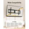 imageMounting Dream TV Wall Mount for 4286quot TVs Tilting TVs Mount with Level Adjustment Fits 16quot 18quot 24quot Studs Easy for Centering Wall Mount TV Bracket Max VESA 800x400mm 120 LBS Loading MD2263XLK