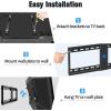 imageMounting Dream TV Wall Mount for Most 3770 Inch Flat Screen TV with Tilting Low Profile ampamp Space Saving Wall Mount for 16quot18quot24quot Stud TV Mount Bracket for up to VESA 600 x 400mm 132lbs MD2868LK