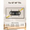 imageMounting Dream TV Wall Mounts Bracket for Most 4284 Inch TVs UL Listed Premium TV Mount Full Motion with Articulating Arms Max VESA 600x400mm and 100LBS Fits 16quot 18quot 24quot Studs MD229624K