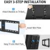 imageMounting Dream Tilt TV Wall Mount TV Bracket for Most of 4270 Inches TVs TV Mount Tilt up to 20 Degrees with VESA 200x100 to 600x400mm and Loading 132 lbs Fits 16quot 18quot 24quot Studs MD2165LK