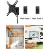 imageMounting Dream UL Listed Lockable RV TV Mount for Most 1343 inch TV RV Mount for Camper Trailer Motor Home Full Motion TV Wall Mount Quick Release with Dual Wall Plates VESA 200mm 22 lbs MD2212