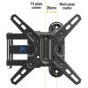imageMounting Dream UL Listed TV Mount Swivel and Tilt for Most 1342 Inch TVs Full Motion TV Wall Mount Bracket with Articulating Arm Max VESA 200x200mm Loading 50 lbs MD2465