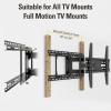 imageMounting Dream Universal TV Wall Mount Extension Bracket for Televison Wall Plate Fitting 16  24 Wood Studs and Easy Centering in Position Max Loading Capacity of 154 LBS MD5232