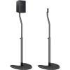 imageMounting Dream Speaker Stands Pair Max 39quot Height Adjustable Heavy Duty Base 11 lbs Capacity Each Set of 2 Universal Floor Stands