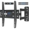 imageMounting Dream TV Wall Mount Swivel and Tilt for Most 2655 Inch TV TV Mount Perfect Center Design Full Motion TV Mount Bracket with Articulation up to VESA 400x400mm 60 lbs MD2377