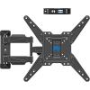 imageMounting Dream TV Wall Mount for Most 2655quot TVs  Television Mount Full Motion with Swivel Articulating Arm  Center Design Wall Mount Bracket  up to VESA 400x400mm and 77 lbs Loading MD2418MX
