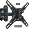 imageMounting Dream UL Listed TV Mount Swivel and Tilt for Most 1342 Inch TVs Full Motion TV Wall Mount Bracket with Articulating Arm Max VESA 200x200mm Loading 50 lbs MD2465