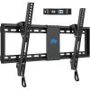 imageMounting Dream UL Listed TV Mount for Most 3775 Inch TV Universal Tilt TV Wall Mount Fit 16quot 18quot 24quot Stud with Loading Capacity 132lbs Max Vesa 600 x 400mm Low Profile Flat Wall Mount BracketBlack