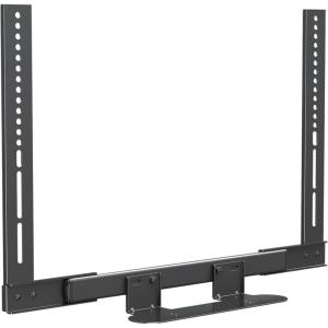 imageMounting Dream Soundbar Mount with Easy Access Design for SONOS Beam SoundBar Bracket with Sliding Block Fits TV up to VESA 600x400mm Compatible with The Beam Constructed of Duty Aluminum ProfileBlack