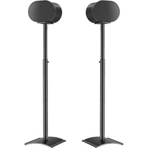 imageMounting Dream Speaker Stands for Sonos Era 300 Height Adjustable Up to 424 Set of 2 Surround Sound Speaker Stand with Cable Management for Sonos Era 300 Wireless Speaker132 LBS Loading MD5416