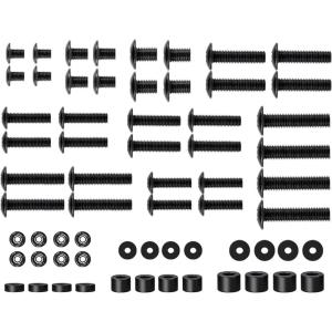 imageMounting Dream TV Mounting Hardware TV Mount Screws Kit Comes with M4 M5 M6 M8 Screws Includes Spacers and Washers Fits Any TVs Up to 82 Inch Works with Any Wall Mount MD5754TV screws