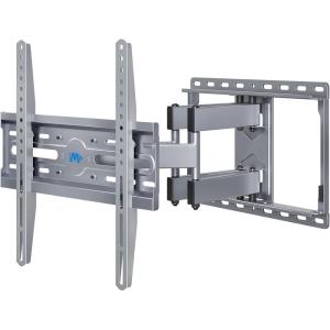 imageMounting Dream TV Wall Mount for 3265 Inch TelevisionMount with Swivel and Tilt Full Motion Bracket with Articulating Dual Arms Fits 16inch Studs Max VESA 400X400 mm 99lbs MD2581Silvery Grey