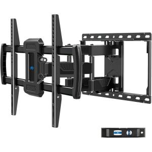 imageMounting Dream TV Wall Mount for 4275 Inch TVs Full Motion Articulating Bracket with Swivel and Tilt Max VESA 600x400mm Up to 100lbs Fits 16quot Wood Studs MD2619