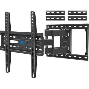 imageMounting Dream TV Wall Mount for Most 3265 Inch TV Full Motion TV Mount with Dual Arms Wall Mount Bracket with Swivel and Tilt Fits 16quot 18quot 24quot Studs Max VESA 400x400mm 99 LBS MD238024K2655 TV Mount