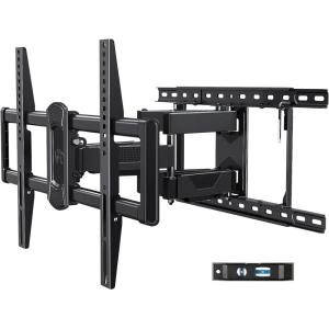 imageMounting Dream UL Listed Full Motion TV Mount for Most 4284 Inch TVs Adjustable TV Wall Mount Swivel and Tilt Loading 100 LBS Max VESA 600x400mm Fits 16quot 18quot 24quot Studs MD261724K