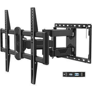 imageMounting Dream UL Listed TV Wall Mount for Most 4284 Inch TV Full Motion TV Mount with Swivel and Tilt TV Bracket with Articulating Dual Arms Fits 16inch Studs Max VESA 600X400 mm 100 lbsMD2617