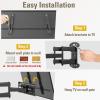 imageMounting Dream TV Mount Bracket Full Motion TV Wall Mounts for 2655 Inch LED LCD Plasma Flat Screen TV Wall Mount with Swivel Articulating Dual Arms TV Bracket up to VESA 400x400mm 99 LBS MD2379