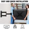 imageMounting Dream Full Motion TV Wall Mount  26 to 55 Inch Swivel ampamp Extend 167 Inch VESA 400x400mm 77LBS