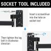 imageMounting Dream Full Motion TV Wall Mount  26 to 55 Inch Swivel ampamp Extend 167 Inch VESA 400x400mm 77LBS