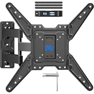 imageMounting Dream Full Motion TV Wall Mount  26 to 55 Inch Swivel ampamp Extend 167 Inch VESA 400x400mm 77LBS