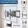 imageMounting Dream Full Motion TV Wall Mount Swivel and Tilt TV Mount with Single Arm Designed for 1739 inch TV up to 60 lbs Max VESA 200x200mm MD2413SX1For 4270 TV
