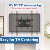image:imageMD Mounting Dream MD5231 TV Wall Mount Extended Bracket For 16 Wall plate Fitting 18  24 Wood Stud Max Loading Capacity of 154 LB